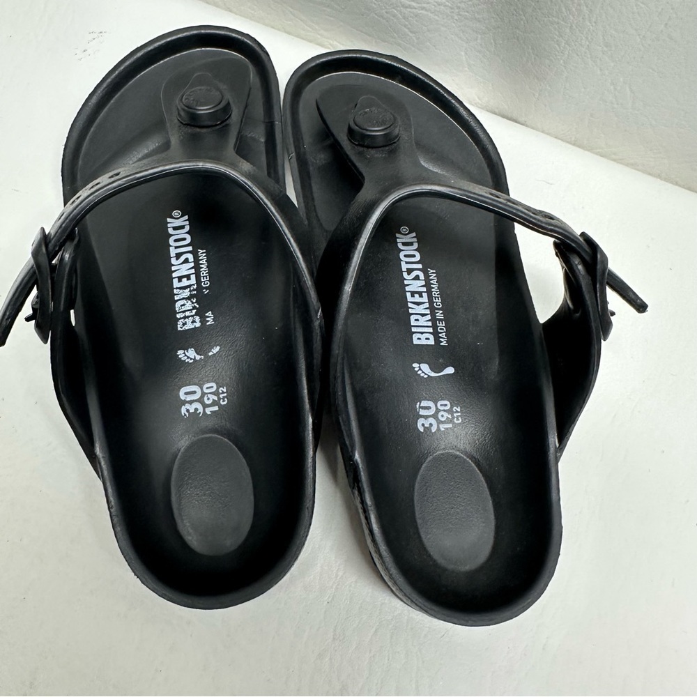 Birkenstock Little Girl Sandal black size 12 - Picture 6 of 9
